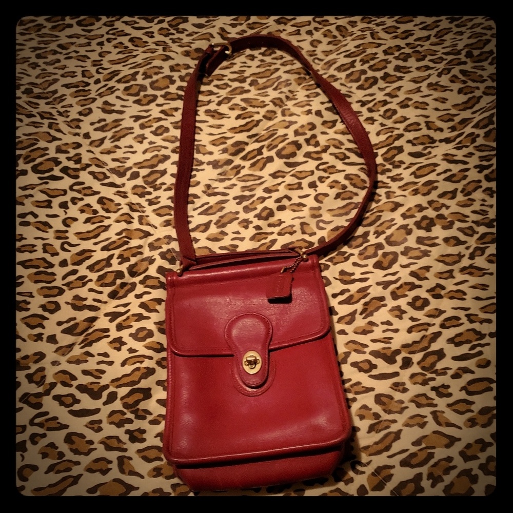 Authentic Coach Cross Body Purse